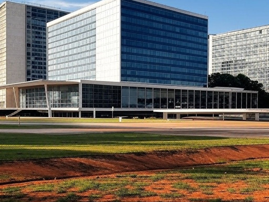 Prédio da Agência do Trabalhador em Brasília, representando vagas de emprego no DF com salários até R$ 3,5 mil.