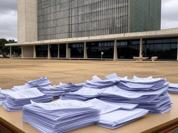 Agência da Caesb em Brasília com sinais de falhas crônicas em saneamento, horários ampliados mas problemas persistentes.