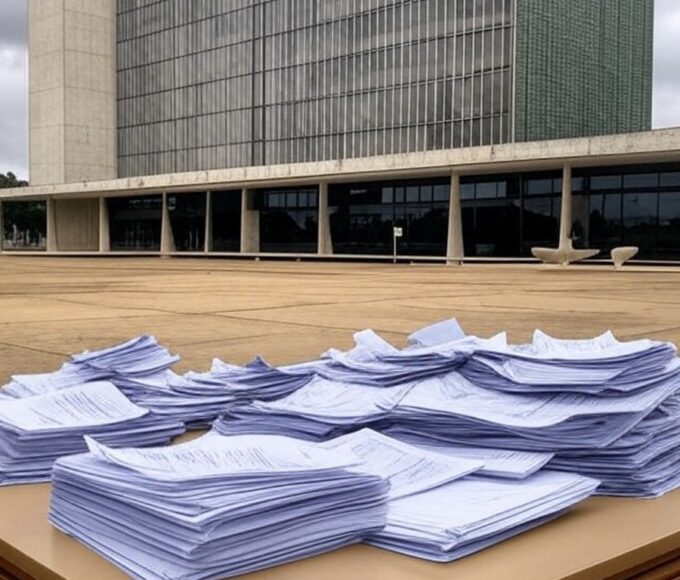 Agência da Caesb em Brasília com sinais de falhas crônicas em saneamento, horários ampliados mas problemas persistentes.