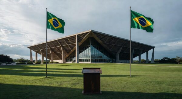 Edifício da CLDF em Brasília sob críticas de desconexão com crises no DF.