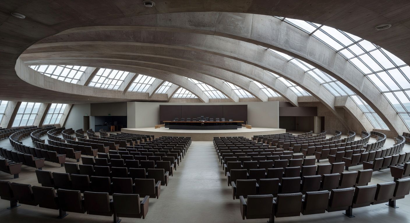 Plenário da CLDF em Brasília representando aprovação para presidência do IgesDF