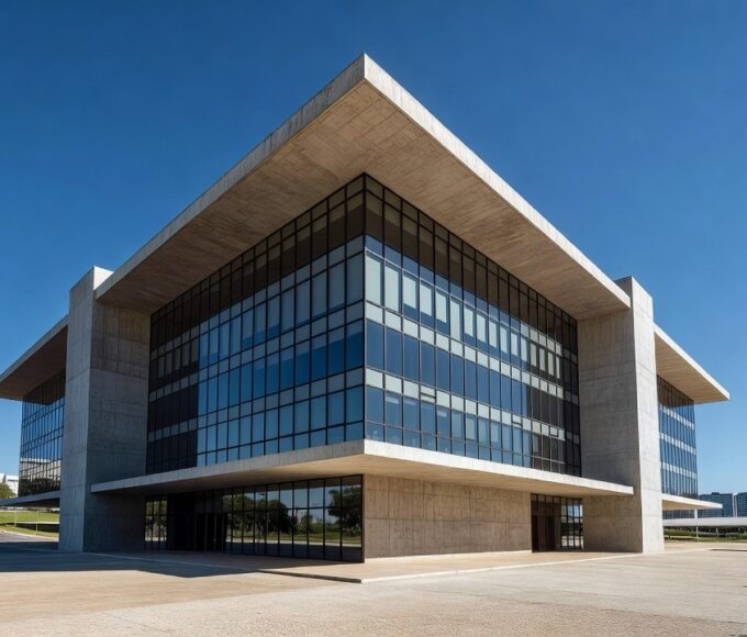 Sede do BRB em Brasília representando reestruturação com empréstimo de R$ 6,6 bi