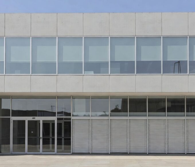Agência da Caesb com portas fechadas e atendimento suspenso em Brasília