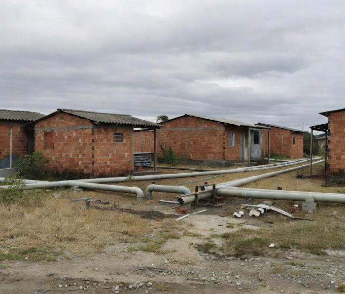 Região da Fercal em Brasília com infraestrutura de saneamento da Caesb