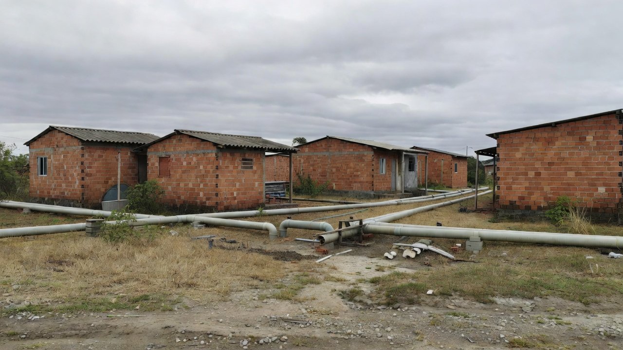 Região da Fercal em Brasília com infraestrutura de saneamento da Caesb