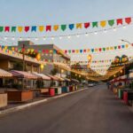 Rua de Lazer em Guará II com decoração para edição especial de férias