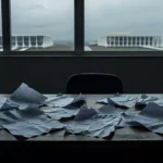 Documentos de planos de saúde rejeitados simbolizando falha da ANS e abusos de operadoras no DF