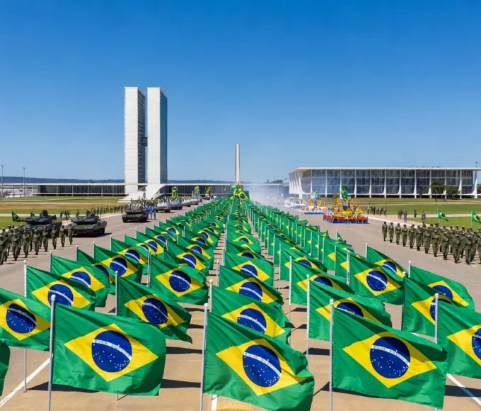 Desfile de 7 de Setembro em Brasília com restrições a drones