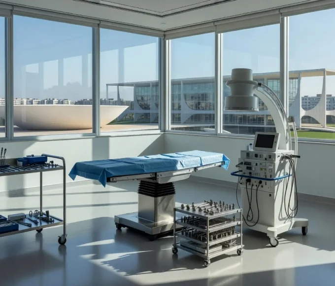 Hospital em Brasília com equipamentos para cirurgias ortopédicas