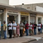 Fila em casa lotérica em Brasília para Lotofácil da Independência