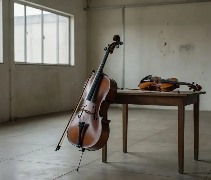 Televisão exibindo duo de flauta e violão ao vivo na TV Câmara